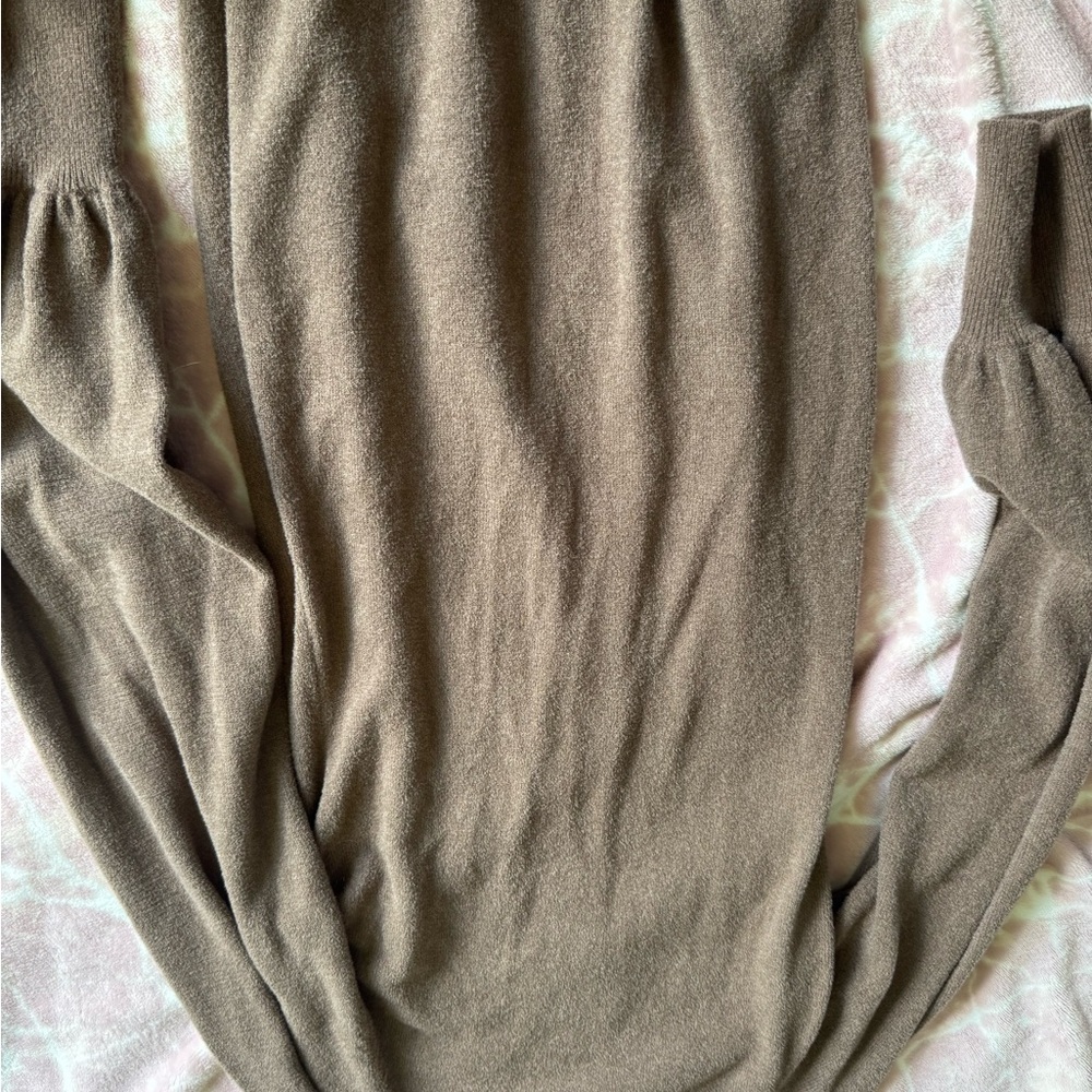 Elegant Brown Women's Sweater